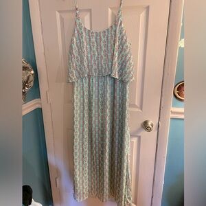 Tiered Multicolored Summer Dress